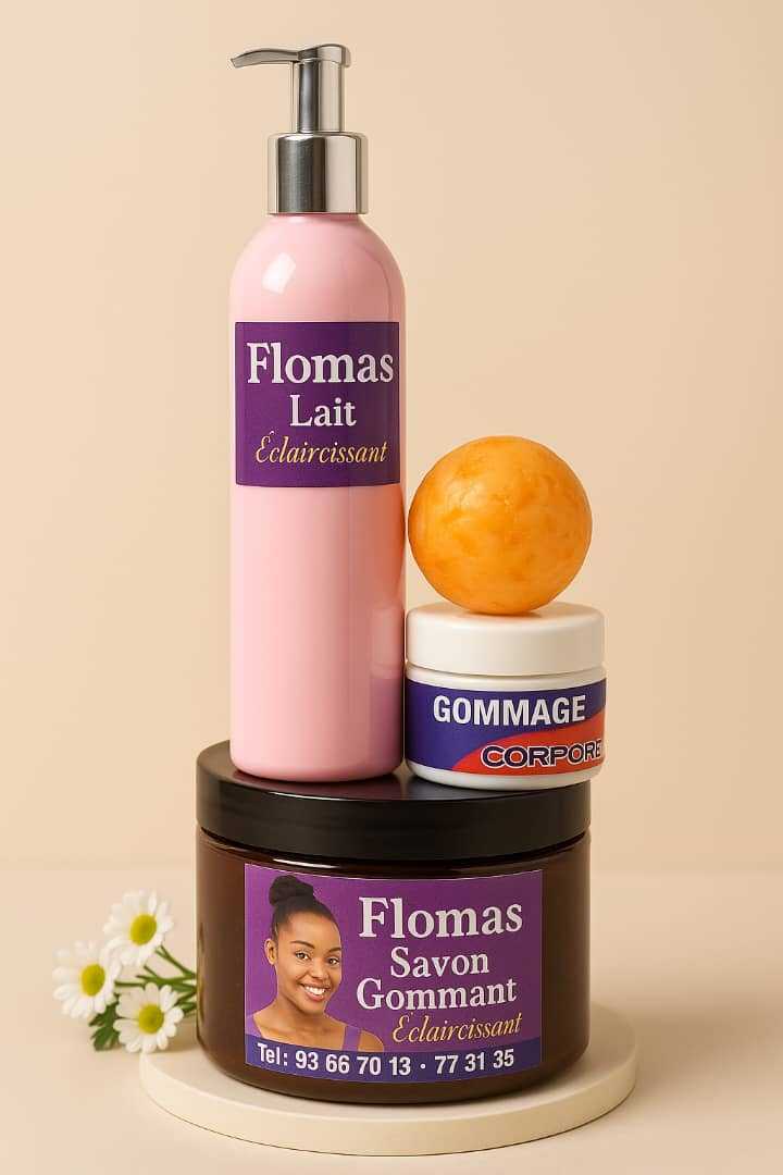 Flomas Éclaircissant – Peau noire,Métissée et Mate KEAL