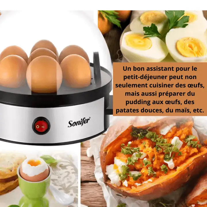 Cuiseur à Œufs Sonifer – 7 œufs, rapide et sain. - KEAL